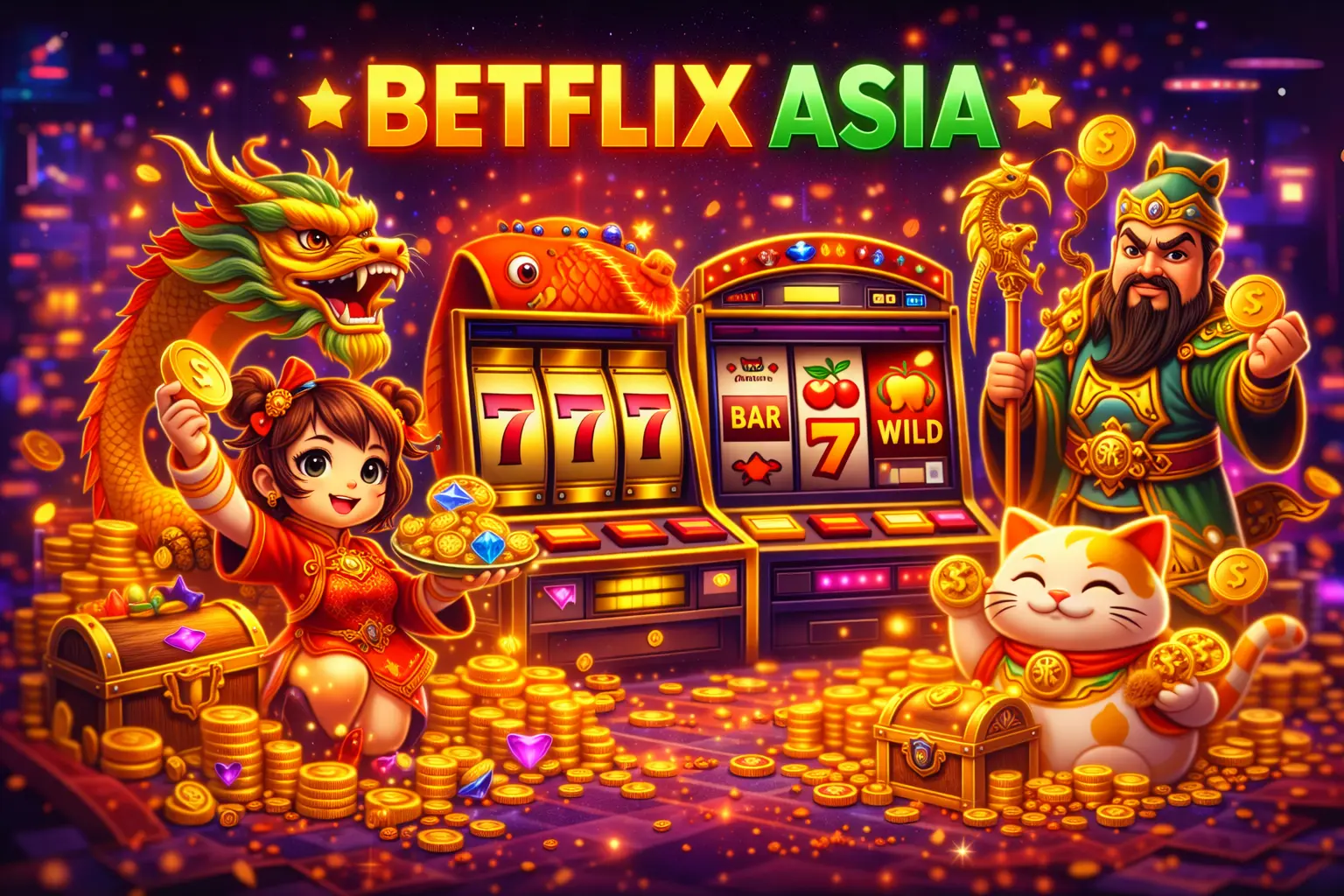 BETFLIX ASIA สล็อตออนไลน์ โปรใหม่ล่าสุด อัปเดตทุกวัน