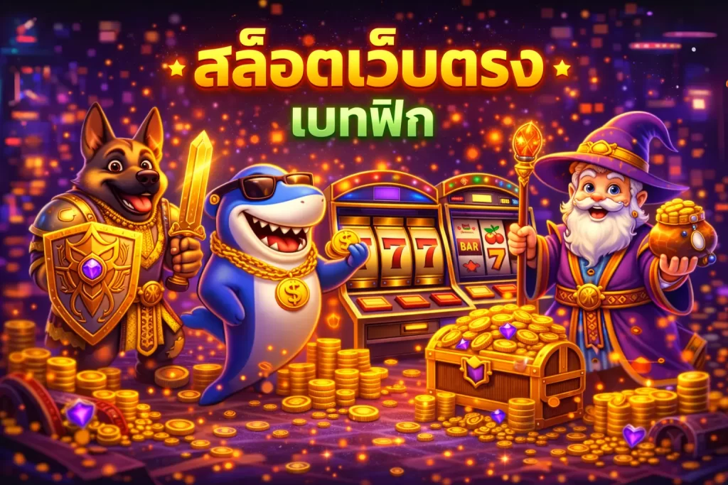 สล็อตเว็บตรง เบทฟิก เว็บแท้ไม่ผ่านเอเย่นต์ ปลอดภัย 100%