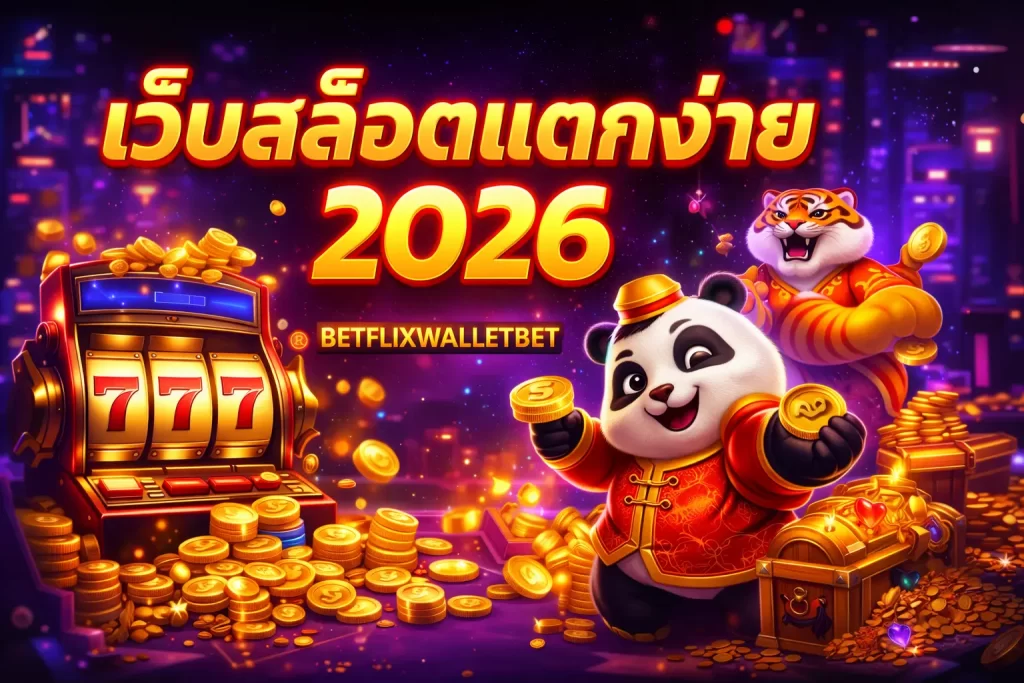เว็บสล็อตแตกง่าย 2026 ระบบเสถียร รองรับมือถือทุกระบบ